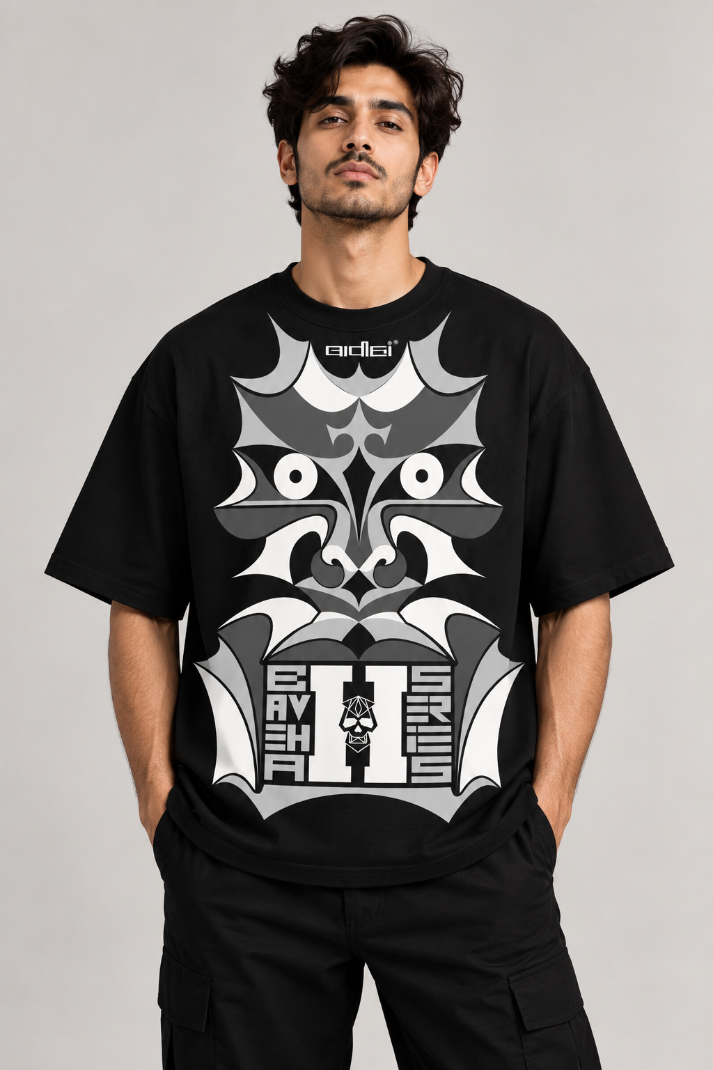 BAVEHA artistic print on premium t-shirt